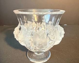 Ren Lalique Dampierre Vase