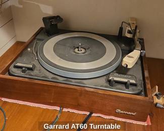 Garrard AT Turntable