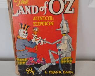 The Land of Oz by L. Frank Baum Junior Edition