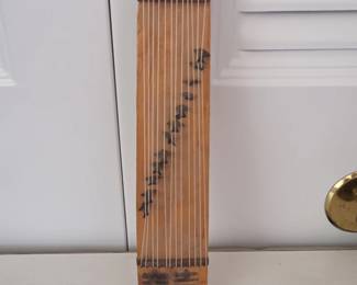 Miniature Decorative Gayageum or Guzheng Model