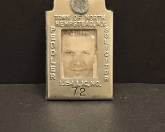 Town of North Hempstead Peddler Solicitor Badge