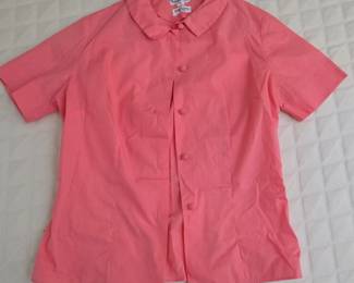 Vintage The Villager ButtonDown Blouse