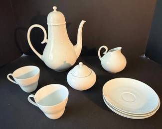 Rosenthal Romance White Porcelain Tea Set