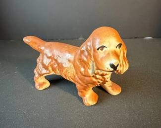 Vintage Ceramic Cocker Spaniel Figurine