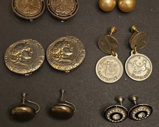 Collection of Vintage ScrewBack Earrings