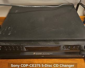 Sony CDPCE Disc CD Changer