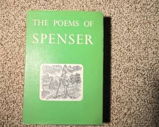 The Poetical Works of Edmund Spenser Oxford University Press, reprint, edited by J.C. Smith and E. de Selincourt