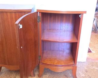 Benjamin Bonser MidCentury Modern Cabinet End Tables