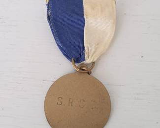 Vintage S.R.S.T. Swimming Competition Medal second image