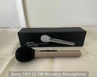 Sony CRT FM Wireless Microphone