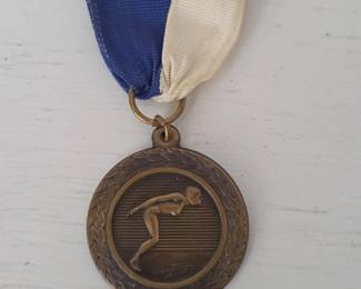 Vintage S.R.S.T. Swimming Competition Medal