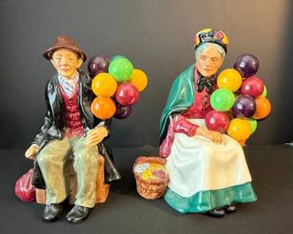 Royal Doulton The Old Balloon Seller Figurine HN second image