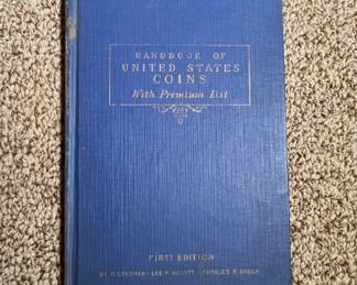 Handbook of United States Coins First Edition
