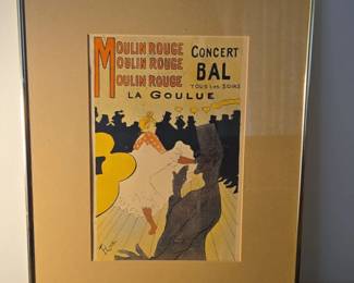 Henri de ToulouseLautrec Moulin Rouge La Goulue Poster Reproduction