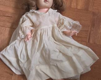 Vintage Composition Doll with Sleep Eyes