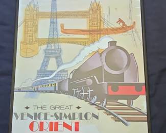 The Great VeniceSimplon Orient Express Poster by Jim Marbeck