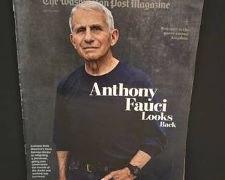 The Washington Post Magazine, July , Anthony Fauci Cover