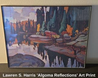 Lawren S. Harris Algoma Reflections Art Print