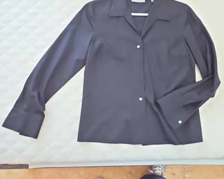 May Department Stores Private Label Silk ButtonDown Shirt