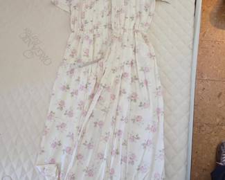 Vintage Liz Claiborne Floral Rayon Dress