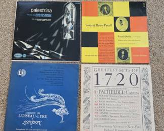 Collection of Four Classical Vinyl LPs