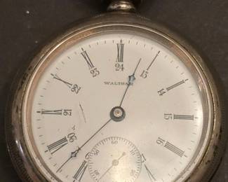 Waltham Canadian Pacific Railway Pocket Watch