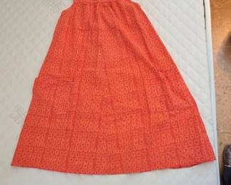 Vintage Marimekko Sleeveless Cotton Tent Dress