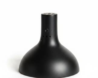 Vintage Industrial Black Metal Lamp Shade second image