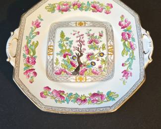 Royal Stafford Indian Tree Octagonal Cake Plate