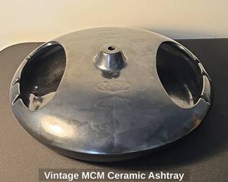 Vintage MCM Ceramic Ashtray