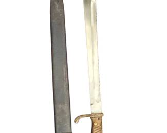Imperial German Model 1898/05 Butcher Sawback Bayonet