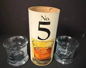 Vintage Holmegaard No. Whiskey Glasses Set second image