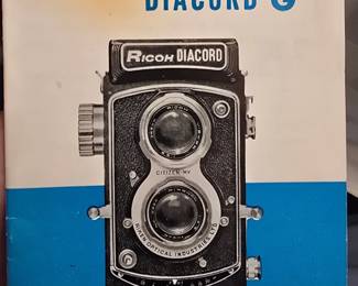 Ricoh Diacord G Twin Lens Reflex Camera with Manual sixth image