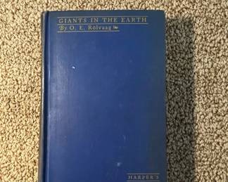 Giants in the Earth by O.E. Rlvaag Harper Modern Classics edition