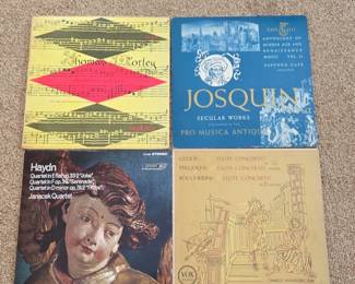 Vintage Classical Music Vinyl Records Album Lot Early Music Focus