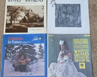 Vintage Vinyl Record Collection LPs E