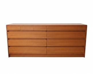 Nordisk AndelsEksport Danish Modern Teak Dresser