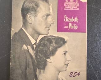 Royal Wedding Souvenir Booklet Elizabeth Philip