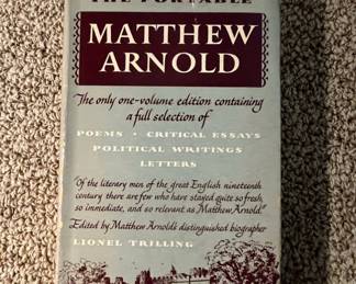 The Portable Matthew Arnold Viking Portable Library, No.