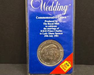 1981 Royal Wedding Commemorative Crown