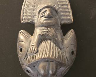 Egyptian Bes Figural Amulet Pendant