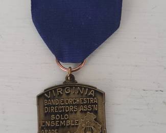 Virginia Band and Orchestra Directors Association Solo Ensemble Medal