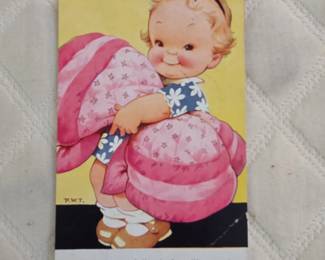 Vintage Bamforth Co. Illustrated Postcard P.W.T. Series