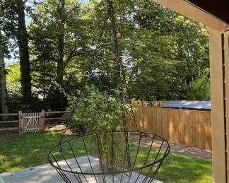 Wrought Iron Hanging Planter Basket