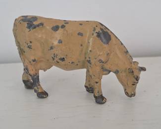 Vintage Britains Lead Cow Figurine