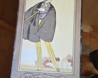 Vintage Art Deco Peccadilles Decorative Box by Erik Satie