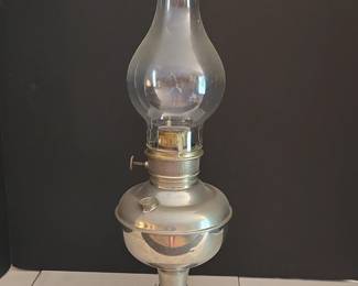 Bradley Hubbard BH Brass Oil Lamp