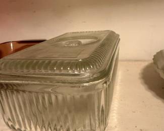 Glass Refrigerator Dish