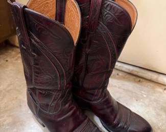 Burgundy Cowboy Boots