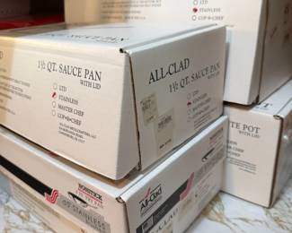 AllClad Cookware Boxes